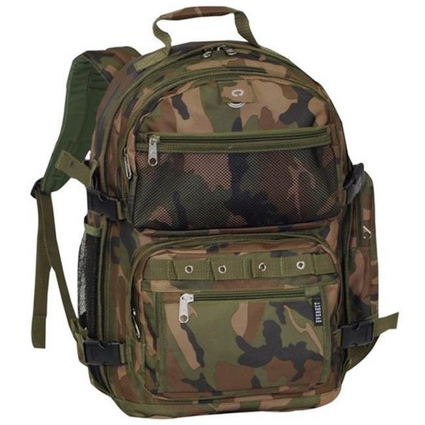 Everest Everest C3045R-CAMO Oversize Woodland Camo Backpack - Camo C3045R-CAMO